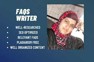 do faqs page, about us, home page for websites and blogs