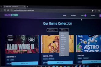 full stack web with frontend backend database