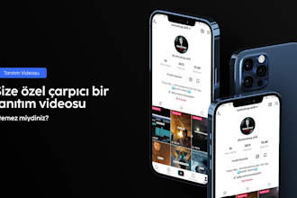 create eye catchy mobile app or website promo videos