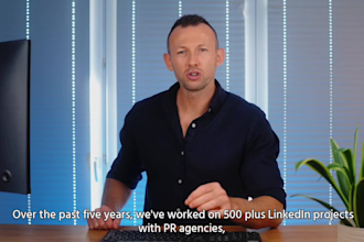 do linkedin content creation and management for 6 months