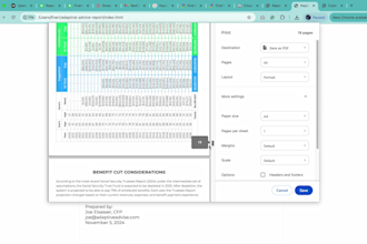 design a4print layout in HTML and CSS from figma, PDF, or image