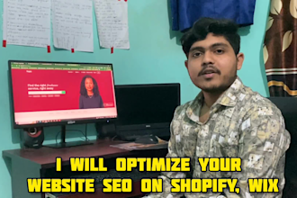 do complete shopify,wordpress, squarespace and wix SEO for increasing your sales