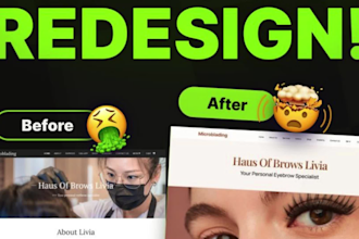 design or redesign your website with webflow