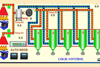 do plc programming, hmi design, and scada interfacing with precision