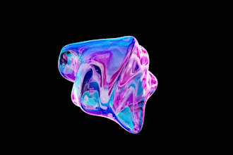 do 3d abstract animation, motion graphics, nft animation 3d product animation