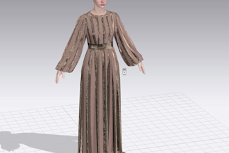 create professional 2d and 3d fashion samples for your designs