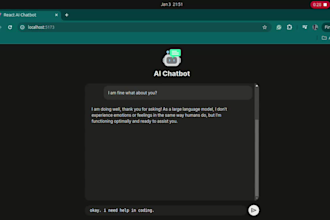 create ai website chatbot integration, deepseek, chatgpt API, custom ai solution