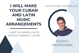 make your cuban and latin music arrangements