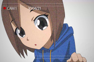 create an anime style animation gif as your request
