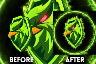 make an animated discord server icon, logo, gif, intro