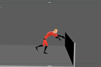 create professional 3d character animation, mocap and gif animation