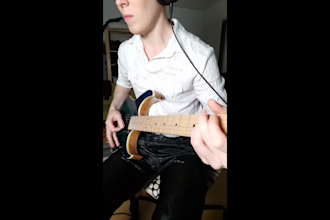 produce guitar riffs, solos, textures for your edm track