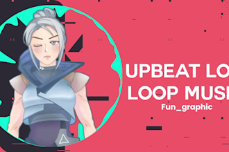 custom original kawaii music vtubers live2d or bgm for streaming