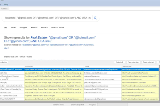 provide software phone numbers and emails from any platform