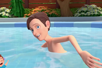 create trending kids animation youtube shorts to earn 100k