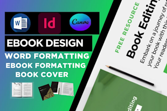 do canva ebook formatting canva ebook design canva journal word formatting cover