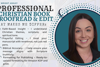 christian book editor formatting christian book editing proofread manuscript