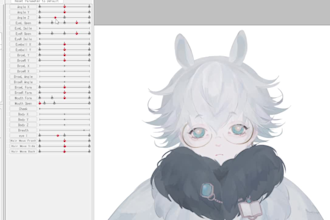 design a high quality live2d model for vtuber no rig