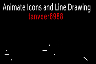 professionally design and animate line icons