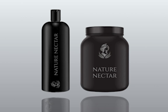 design 3d bottle mockup and all forms of mockup design