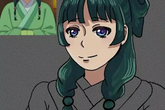 draw your furry oc or fursona in anime style