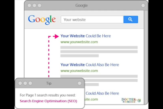 rank your website at first page of google
