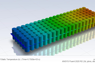 simulate lithium ion battery cooling using ansys fluent