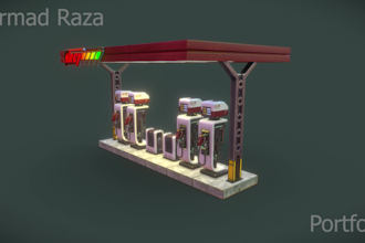 design stylized 3d game characters, assets, and environments for unity