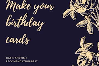 make any type of card for you to your satisfaction