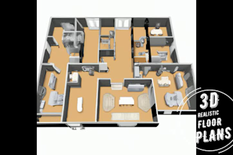 be your expert draftsman for house floor plans in autocad