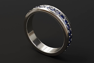 create 3d jewelry design