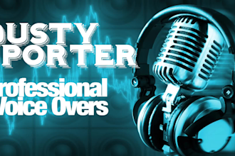 record a voice over young american today