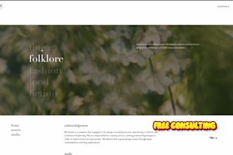 create your website using wordpress slicing,clone,theme
