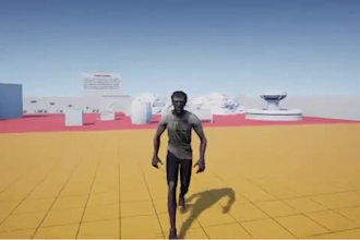 3d character modeling and animation midpoly for unreal engine 5 game ready
