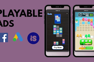 make HTML5 playable ads for you game and app