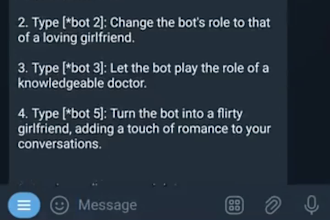 make telegram ai chatbot using python