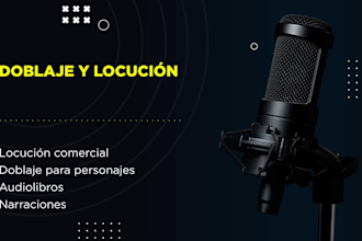 be your voice for commercials, books, and more in spanish
