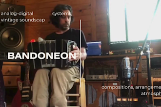 high quality bandoneon recordings tango, film, soundtrack