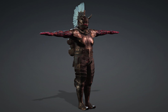 create a awesome 3d character model for your video game, animationes and movies