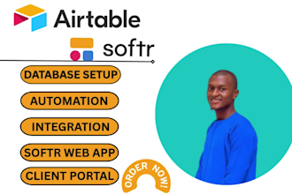 be your airtable, airtable automation, database interface,  softr webapp, expert