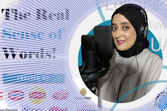 be your professional egyptian arabic voiceover