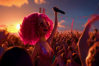 ai animation story ai video art ai 3d pixar style cartoon story ai bible story