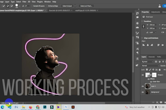 do high end photo retouching and skin retouching