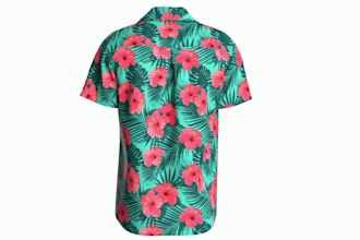 create 3d garment mockups in glb format for online previews