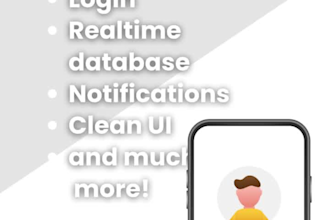 develop a custom android app using kotlin and firebase