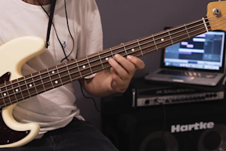 record a beautiful original bassline for you