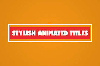 create kinetic typography video