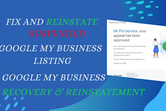 reinstate suspended gmb listing google my business reinstatement unsuspend gmb