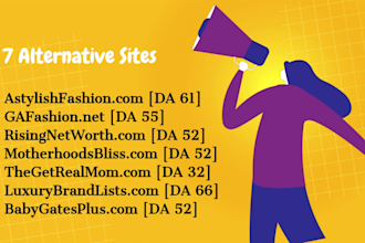 do 5 fashion beauty guest posts on my blog