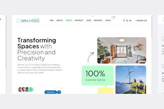 design wordpress landing page or website using elementor pro